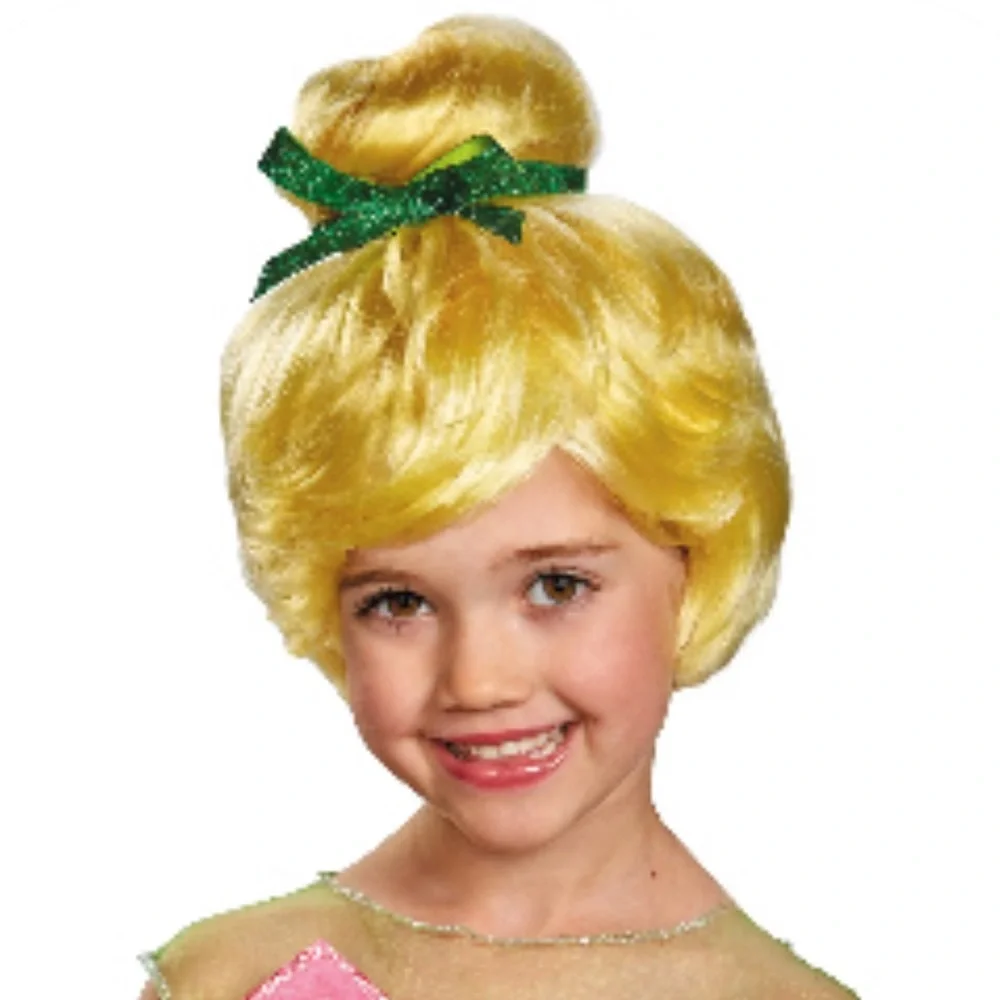 Tinker bell blonde wig. 4-6 years